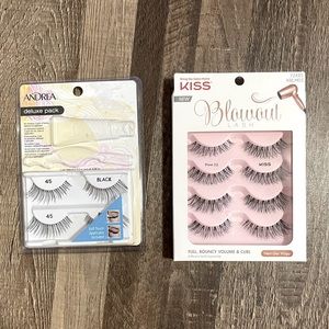 ❗️3/$12 ✅ Andrea and Kiss Lashes Bundle!
